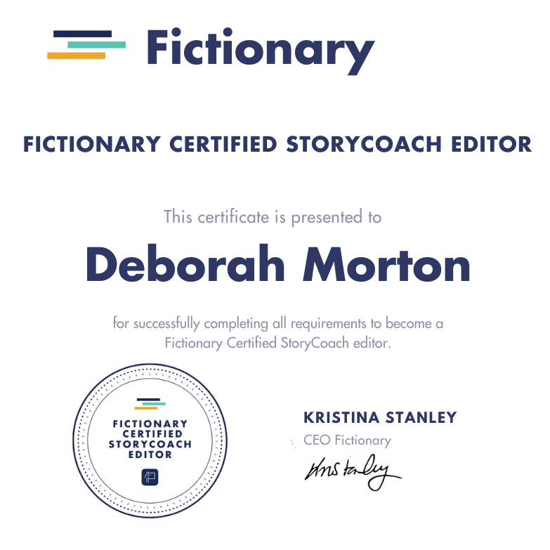 Image of DL Morton Fictionary Certificate